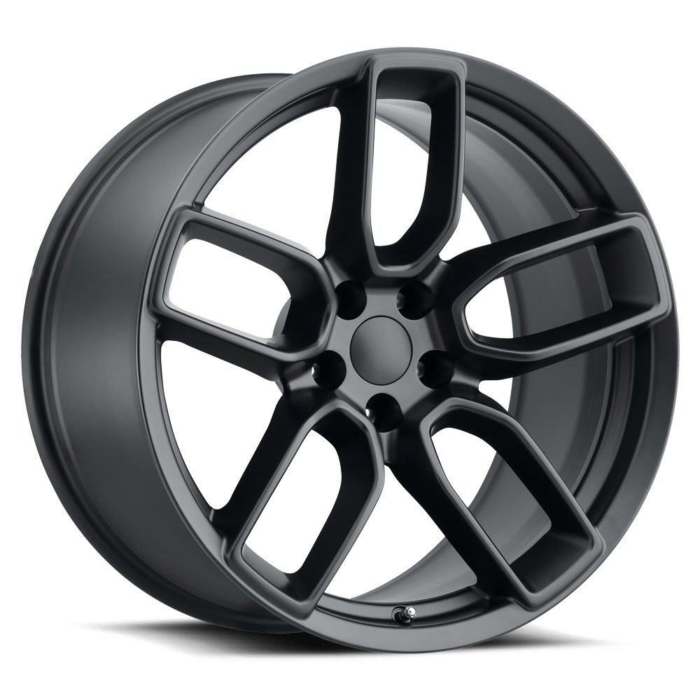 Satin Black Wide Body 20 x 9.5 Wheels 05-up LX Cars, Challenger - Click Image to Close